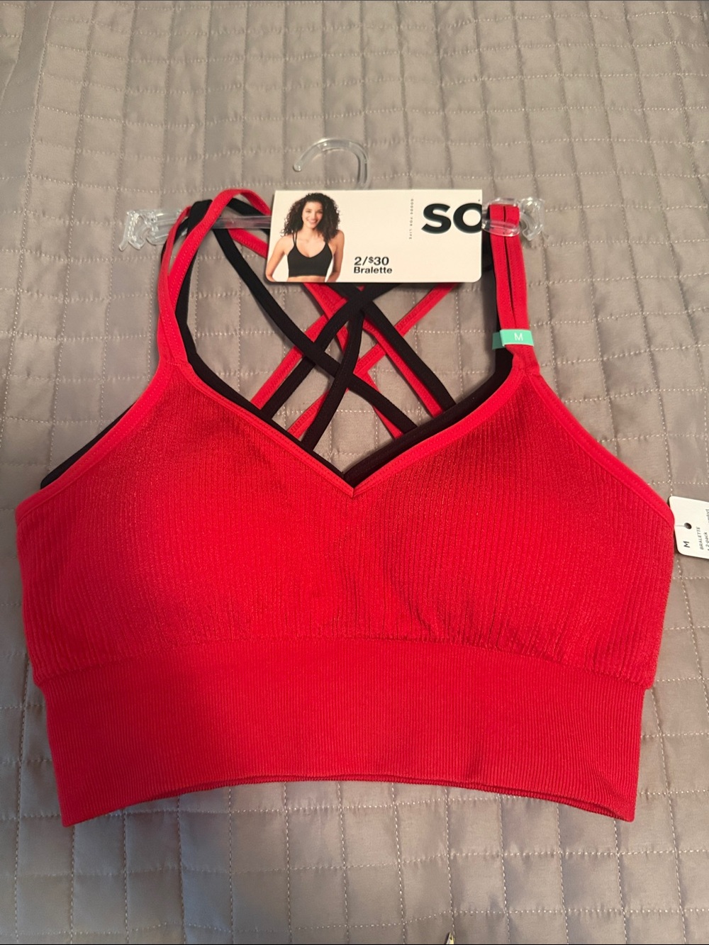 SO Women's seamless bralettes